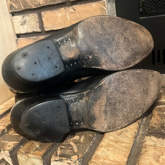 Panhandle‎ Slim Black Leather Men’s Cowboy Boots Size 9 - Picture 10 of 11